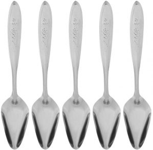 Fditt 5 stücke papagei milchpulver Edelstahl löffel für pet vögel fütterung löffel MEHRWEG VERPACKUNG socialme-eu