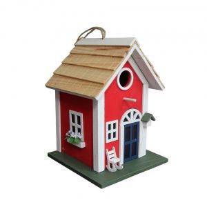 HTI-Line Vogelhaus »Vogelhaus Mina Rot«