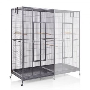 Montana Cages Vogelkäfig »Anbaukit für Sydney I und II Antik«, Erweiterungsmodul