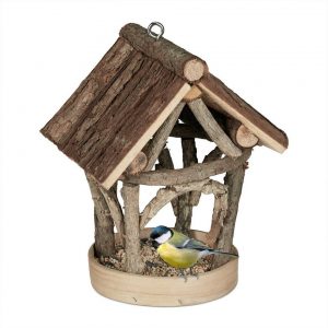 relaxdays Vogelhaus »Vogelfutterhaus zum Aufhängen«