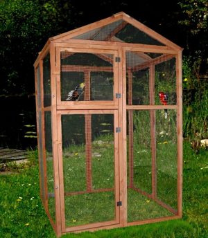 SILVIO design Voliere »Dreamy«, BxLxH: 114x112x179 cm