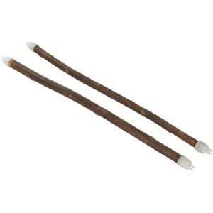 Naturholz-Sitzstangen 2 Stk.