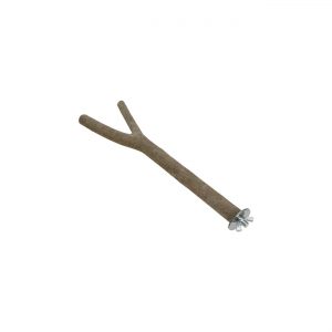 Y-Sitzstange Holz Natur 30 cm