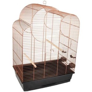 FLAMINGO Vogelkäfig Wammer 1 54x34x75 cm Kupfer – Mehrfarbig