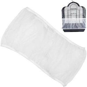 Nylon Käfig Vogel, Vogelkäfig Schutznetz, Mesh Vogelkäfig, Universal einstellbar staubdicht Belüftung Sicherheitsschutz Haustier Vogel Papagei…