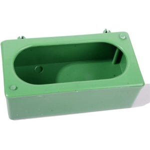 Plastikbox Feeder Trinker,die Nahrung füttern Wasserwannenbad für Papageienvogel