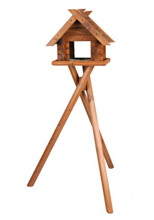 TRIXIE Vogelhaus »Blockbohlen«, BxTxH: 47x36x140 cm, mit Standbein
