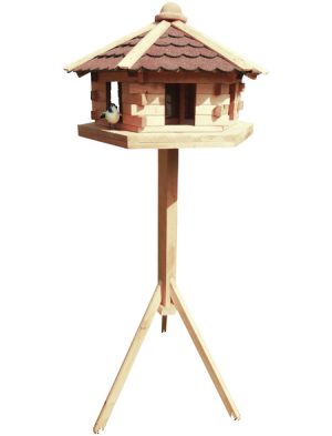 Vogelhaus Knusperhäuschen mit Fußkreuz