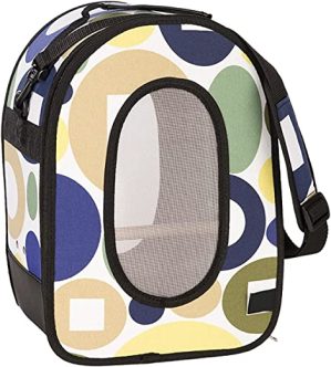 GLOOOB Vogelvoliere großer Vogelkäfig Vogelträger mit Ständer Persch Tragbare Vogel Reisekäfig Leichte Vogelträger Rucksack Dekorativer Vogelkäfig