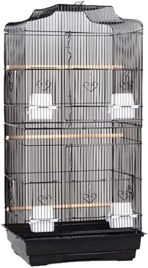 Vogelvoliere großer Vogelkäfig Sittichkäfig Starling Zuchtkäfig Tiger Haut Vogelkäfig Großer Einfacher Vogelkäfig Geeignet for kleine und mittlere…