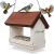 ERDENFREUND® Vogelfutterhaus 2 Größen mit Leinenkordel reißfest Futterhaus für Vögel wetterfest mit Schrauben rostfrei Vogelhäuschen FSC-Holz Made…