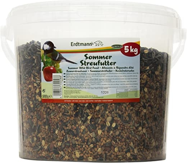 Erdtmanns Sommer-Streufutter im Eimer, 1er Pack (1 x 5 kg)
