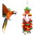 Vögel Spielzeug Apfelspieße Großer Haufen Graupapageien Holzbiss Spielzeug Papageienzubehör