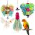 Vogelkauspielzeug Papagei Aktenvernichter Spielzeug Aktenvernichter Nahrungssuche hängenden Käfig Spielzeug Papagei Nymphensittich African Grey…