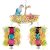 Vogelspielzeug, 3 Pack Schaukel Kauen Zubehör mit Glocken Wellensittich Spielzeug Papageien Hängematten für kleine Vögel Sittiche Nymphensittiche…
